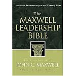 The Maxwell Leadership Bible Developing Leaders From The Word Of God book cover