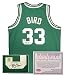 Larry Bird Autographed/Hand Signed Authentic Boston Celtics Green Jersey