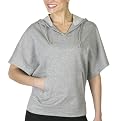 Mossimo Supply Company Short Sleeve Hoodie - Heather Grey