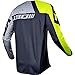Fox Racing 180 Nirv Men's Off-Road Motorcycle Jerseys - Grey/Yellow