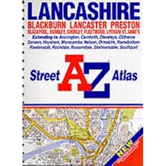 A-Z Lancashire Atlas (Street Atlas)