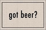 Got Beer???? Welcome Mat Doormat Rug