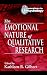 The Emotional Nature of Qualitative Research (Innovations in psychology)