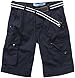 Charles Wilson Zipped Cargo Shorts With Belt