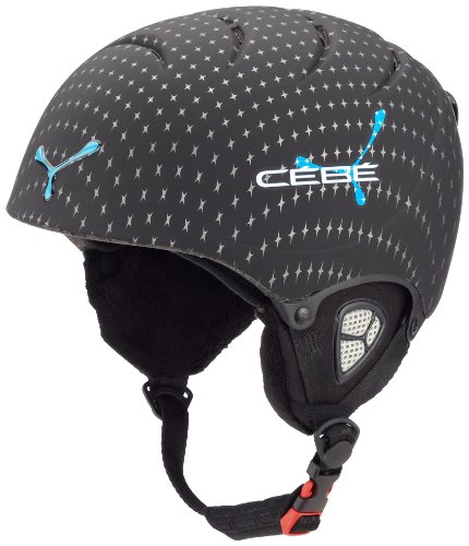 Cebe Uni Skihelm Fury Deluxe, mat black+metallic gun metal, 52-54 cm, 11298015254 Preisvergleich