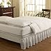 EasyFit Wrap Around Eyelet Ruffled Bed Skirt (Queen/King), White