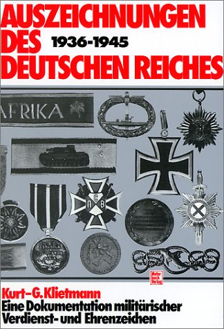 Auszeichnungen des Deutschen Reiches 1936-1945