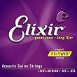 Elixir Light Polyweb Acoustic Guitar Strings