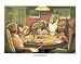 DOGS PLAYING POKER AT TABLE POSTER ART PRINT