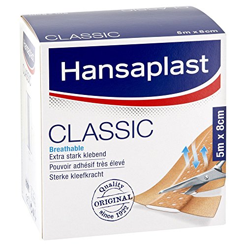 Hansaplast Classic Pflaster 8 cmx5 m, 1 St