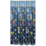SpongeBob SquarePants Bubbly Fun Fabric Shower Curtain