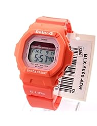 Casio BLX5600-4 Baby-G G-Lide Tide Graph Orange Tangy Digital Watch