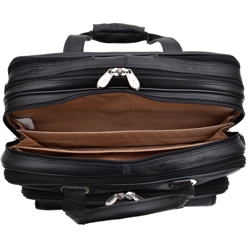 Siamod Ceresola 46005 Vernazza Collection Fly-Through Checkpoint-Friendly 17-Inch Detachable-Wheeled Laptop Case (Black) Siamod Ceresola 46005 Vernazza Collection Fly-Through Checkpoint-Friendly 17-Inch Detachable-Wheeled Laptop Case (Black)