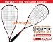 Sports : Oliver Squash-Racket Plastron X07 rot 110, incl. H&uuml;lle + 1 Ball