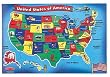 United States Map 51pc Floor Puzzle