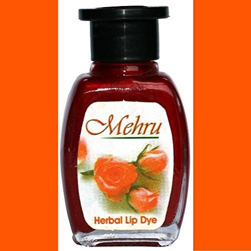 Mehru Lip Dye, Natural Herbal Lip Stain - Meltdown