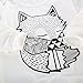 Cute Toddler Baby Girls Boys Fox Romper Bodysuit Outfits One-Pieces (6-12 Months) White