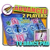 2 Players Blue Twin DDR Dance Dance Revolution TV Pad (No System Needed)