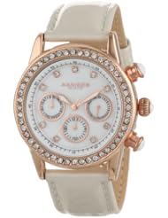 Akribos XXIV Womens AK556WTR Multi-Function Dazzling Strap Watch