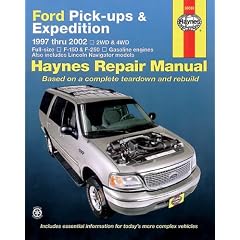 Haynes Ford Pick-ups & Expedition 1997 thru 2002