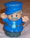 Fisher Price Little People Flight Attendent Piolet Man Figure Replacement Doll Toy