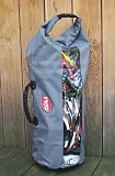 IDEALE HITEC packing bag pack bag dry bag with window waterproof black/silver