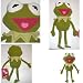 DISNEY POOK-A-LOOZ MUPPETS KERMIT THE FROG PLUSH TOY DOLL 12