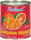 Roland Mandarin Orange Segments, 11-Ounce Can (Pack of 24)