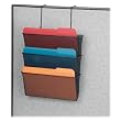 Fellowes Mesh Partition Additions Letter Size Black Triple File Pocket (75901)