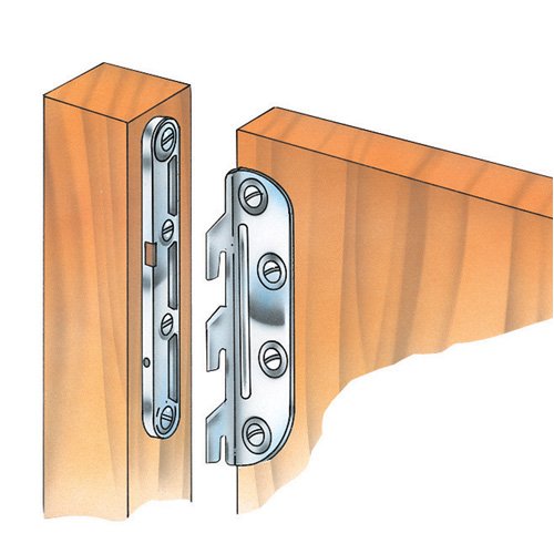 Galvanized Steel Bed Rail Fasteners