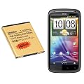 High Capacity Gold 2430MAH Replacement Business Battery For HTC Sensation G14 XE XL