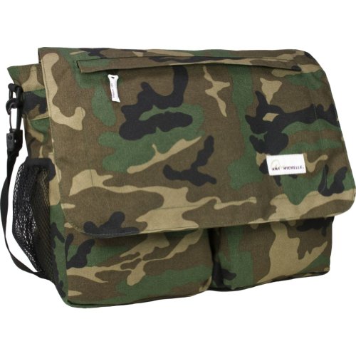 Seattle Messenger Diaper Bag - Camo