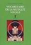 Vocabulaire de la musique vocale