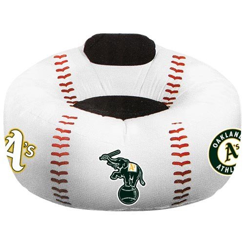 Oakland Athletics Large Inflatable Air CHAIR with Pump