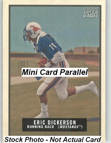 2009 Topps Magic Mini #241 Eric Dickerson - SMU / Indianapolis Colts (Football Cards)