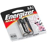 Energizer E91BP-2 AA Batteries (2-Pack)