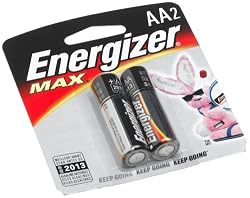 Energizer E91BP-2 AA Batteries (2-Pack)