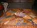 Bedroom Decor India Bedspread Beaded Throw Tapestry Orange Queen Bed Cover 80x80