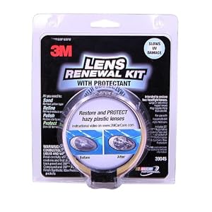 3M 39045 Lens Renewal Kit with Protectant