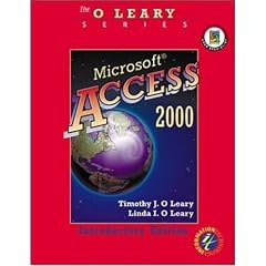 O'Leary Series:  Microsoft Access 2000 Introductory Edition