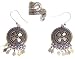Rings and Earrings Sterling Silver Jewelry Set