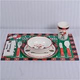 Georgia Bulldogs Mascot Manners 8-Piece Dinnerware Training Set by Football Fanatics