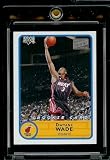 2003-04 Bazooka Dwayne Wade Mini Miami Heat Rookie Basketball Card - Mint Condition - Shipped In Protective Display Case!