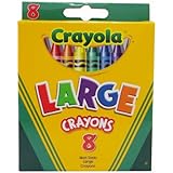 Crayola Large Crayons Tuck Box - 8 Count - 2 Packs