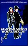 Chapeau melon et bottes de cuir