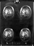 3D THE BRAIN Miscellaneous Candy Mold Chocolate