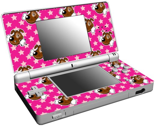 Childrens Toyshop  Video Games : Wrapstar Pupstar I Love Dogs Pink DS Lie Skin (Nintendo DS)