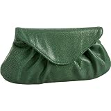Lauren Merkin Lotte Stingray-Print Flap Clutch
