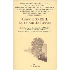 Jean Borreil: La raison de l'autre