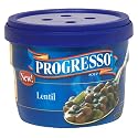 Progresso Soup, Lentil, 15.25-Ounce Microwavable Bowls (Pack of 12)